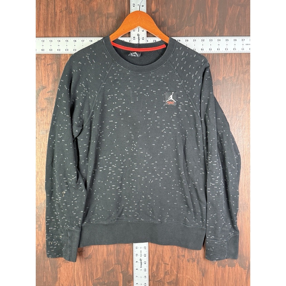 NIKE AIR JORDAN FLIGHT Official Future Remix Crew Neck Sweatshirt Men's Medium